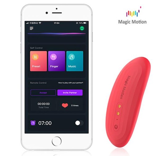 Wibrator do majtek z aplikacją Magic Motion Panty